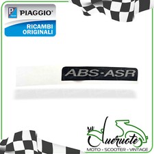 TARGHETTA ADESIVO ABS ASR