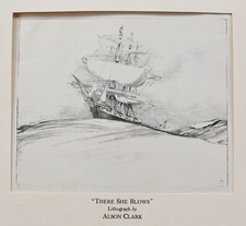 Litografia firmata Alson S. Clark 1936 #70/190 Print Makers Society of California