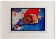 Cornice acquerello Car Racing