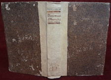DIZIONARIO COMPENDIOSO D'ANTICHITA' di MONCHABLON - IN VENEZIA 1769