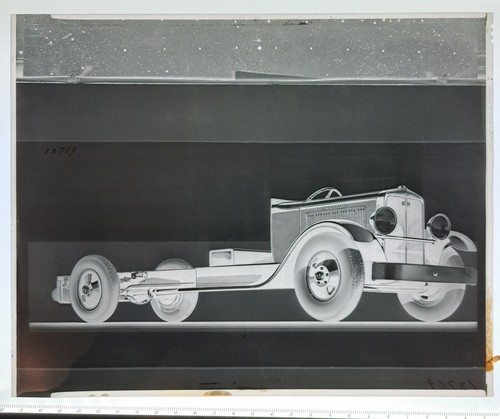 Negativo foto 8x10 studebaker - negativo,