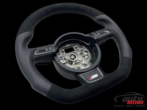 Volante tuning pelle alcantara - volante,