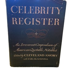 Celebrity Register, American
