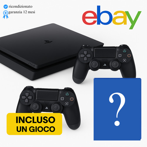 Ps4 slim usata 500 - ps4, gb