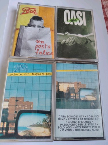 Lotto 4 musicassette - n.,