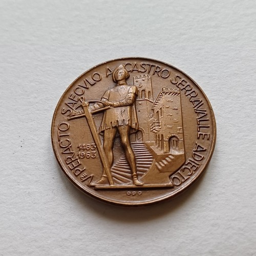 Medaglia bronzo san - san, marino