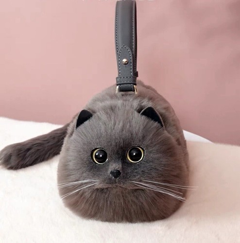 Borsa gatto inglese pelo - borsa,