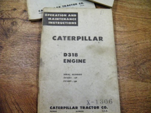 Cat caterpillar d318 - cat,