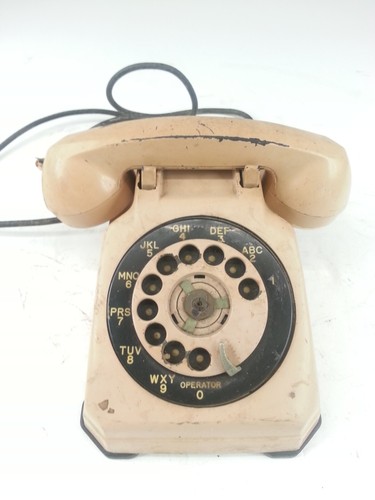 Telefono antico bachelite - telefono, in