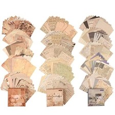 300 Pezzi Carta Vintage per
