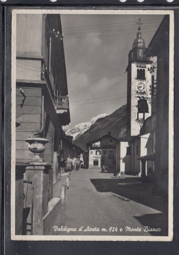 Postcard valdigna aosta - postcard,