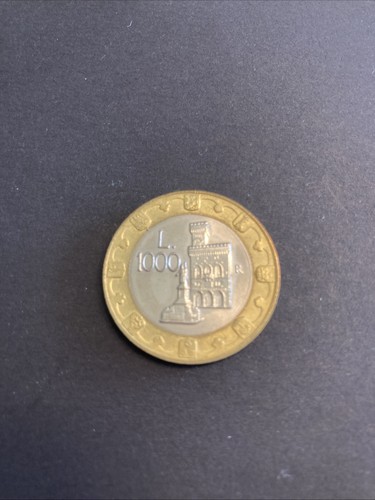 Moneta san marino 1997 - san, l.1000