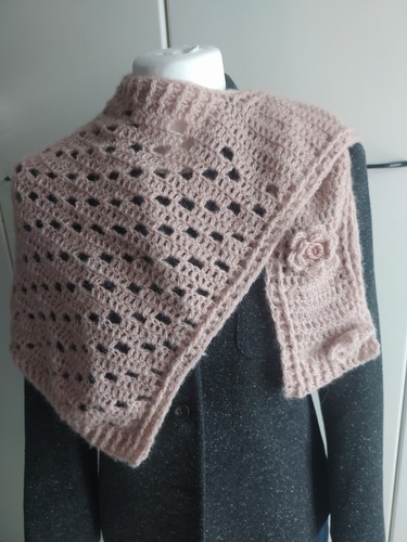 Sciarpa mantellina donna - sciarpa,