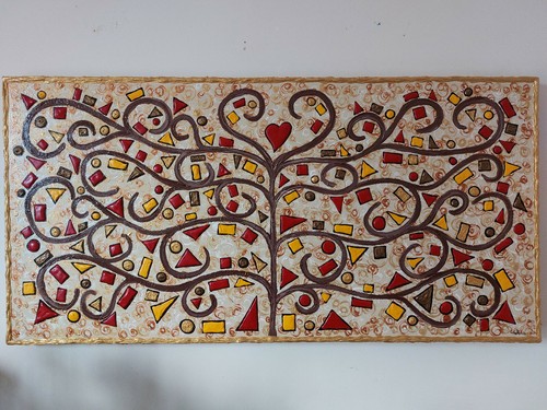 Quadro albero della - albero, vita