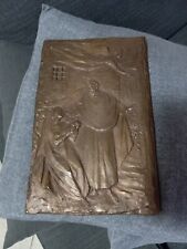 Placca Bronzo Natività Enrico Manfrini Papa Paolo Vaticano