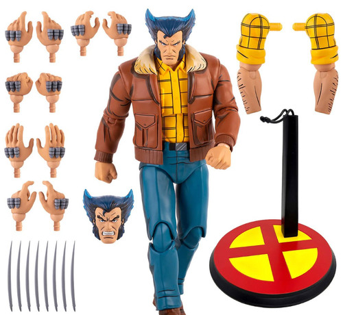 Modellino mondo men logan - x-men,