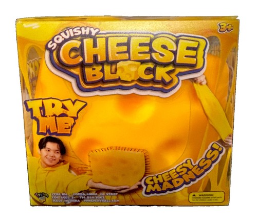 Squishy cheese block - squishy,