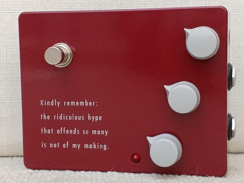 Pedal overdrive professionale