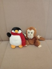 Coppia Peluche Pinguino E