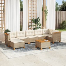 Set Divano da Giardino 8 pz