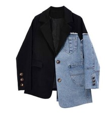 Giacca tuta stile moda denim