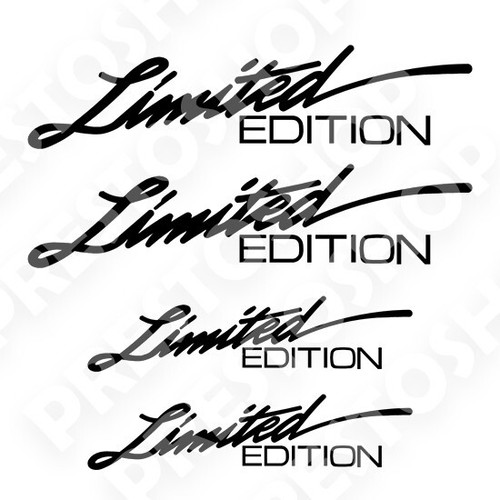 Adesivi limited edition 4zp - adesivi,