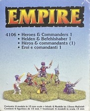DEMONWORLD~EMPIRE~4106~HEROES E COMMANDERS 1~15mm~HOBBY PRODUCTS~1998