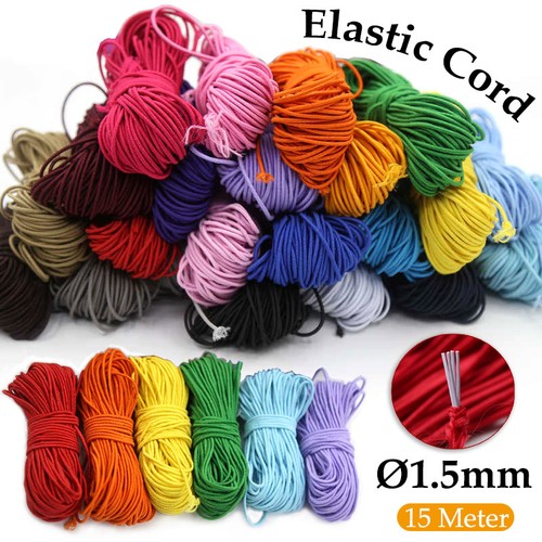 Cordoncino elastico tondo - , 1,5