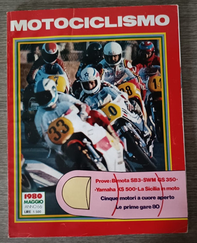 Motociclismo 1980 bimota - motociclismo,