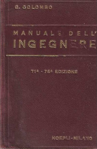 Manuale dell ingegnere civile - dell'ingegnere,