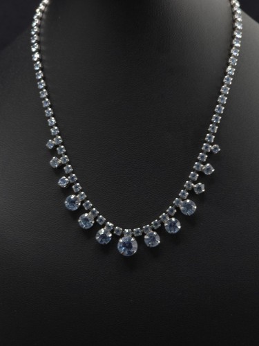 Collana girocollo con strass
