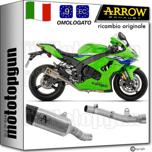 Arrow scarico pista titanio - pista,