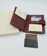 Cartier Porta agenda / rubrica Portacarte con Scatola originale New Old Stock 