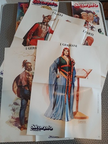Lotto fumetti skorpio - skorpio, anni