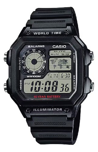 Orologio casio 1200wh 1a - casio, ae-1200wh-1a