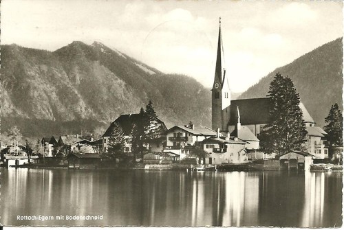 Rottach egern miesbach - ak,