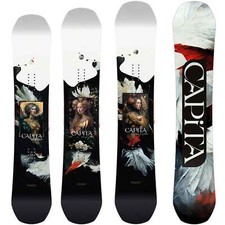Capita Birds Of A Feather Damen Snowboard All Mountain Freestyle BOAF 2025 NUOVO