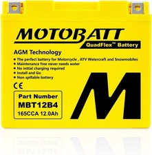 Batteria MOTOBATT YT12B pronta