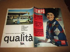 RIVISTA IL TEMPO MARZO 1961 S.KOSCINA MERCEDES 220 SE FIAT 2100 MAO-TSE-TUNG