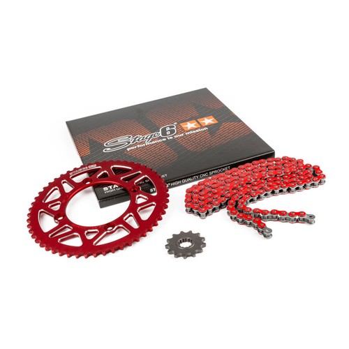 Kit trasmissione stage6 rosso - kit,