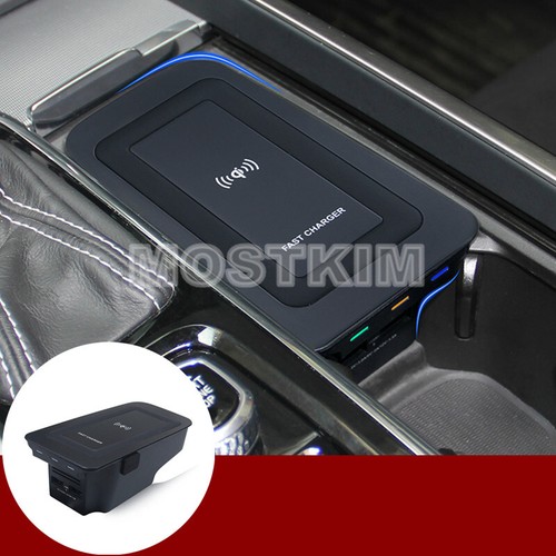 Caricabatteria auto wireless