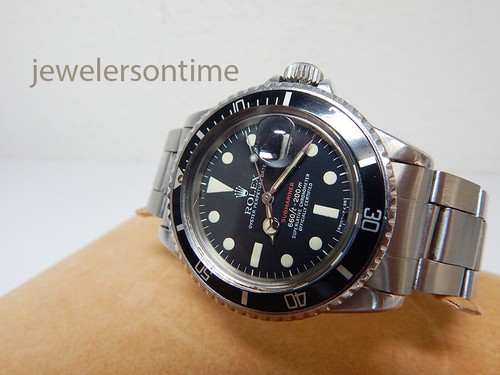 Rolex vintage red - rolex, ss