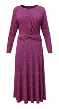 Abito midi dotty teagan twist - dotty,