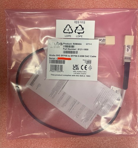 R0m46a aruba 50g sfp56 - hp,