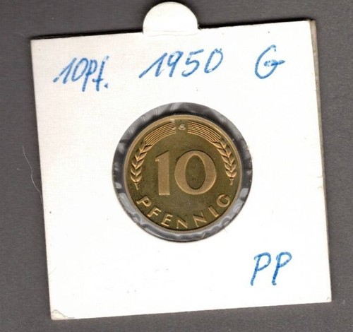 Germania pfennig 1950 g - 10,