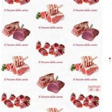 18 kg CARTA ACCOPPIATA misura 37x50 CM per MACELLERIA PER ALIMENTI 37X50