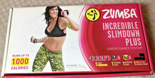 Zumba Incredible Slim Down Plus Cardio Dance System 5 DVD 1 Guide Sole Wraps
