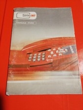 Manuale d'uso Originale Telefono Fisso SIRIO.187- Vintage - Uso o Collezione