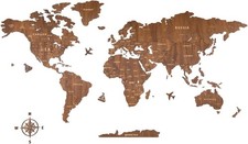 Creawoo Mappa del Mondo in