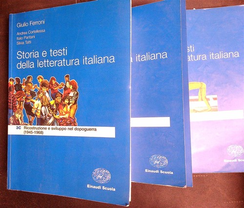 Storia testi della - e,